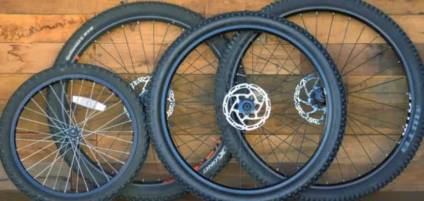 Are front and back bike wheels the same