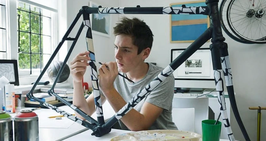 Can You Paint a Bike with Acrylic Paint