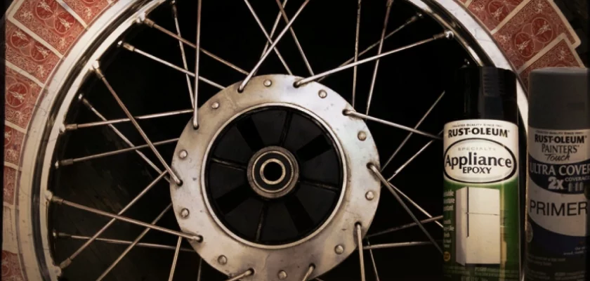 How To Paint Spoked Motorcycle Wheels