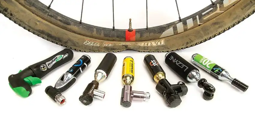 How Many CO2 Cartridges to Fill a Mountain Bike Tire