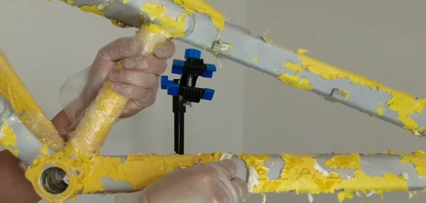 How To Remove Spray Paint From Bike Frame