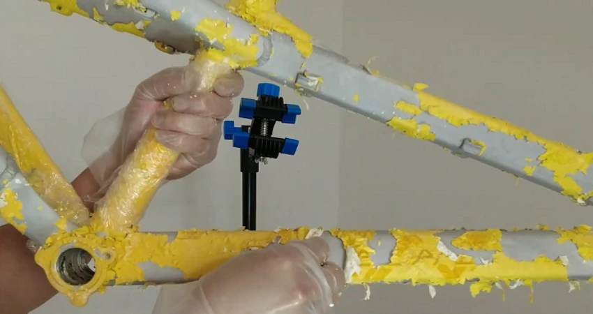 How To Remove Spray Paint From Bike Frame