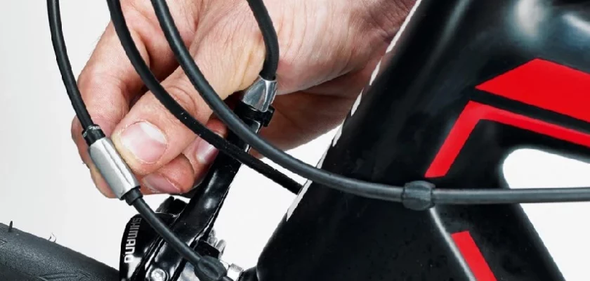 How to adjust front derailleur without barrel adjuster