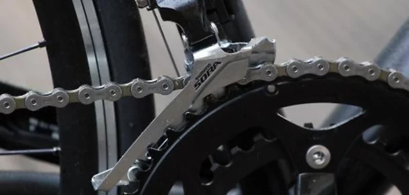 How to adjust shimano sora front derailleur