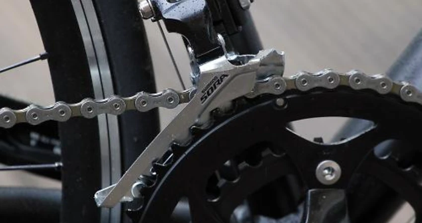 How to adjust shimano sora front derailleur