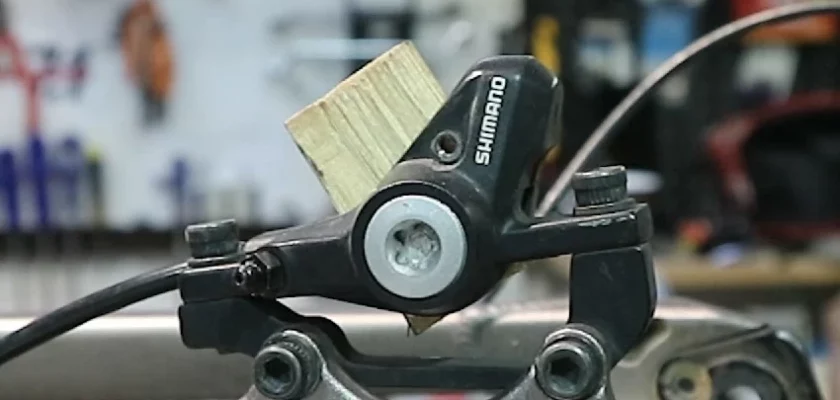 How to bleed shimano brakes without funnel