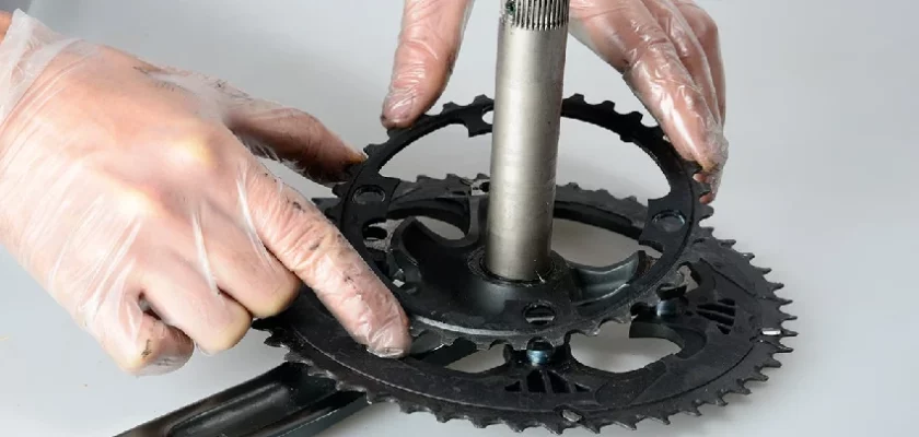 How to change ultegra chainring
