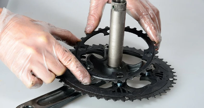 How to change ultegra chainring