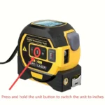 High-Precision 3-in-1 Digital Laser Measurement Tape 1