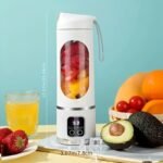 Portable USB Rechargeable Juicer – Cordless, Rechargeable, Easy to Clean, Perfect for Smoothies & Travel