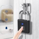 Smart Fingerprint Padlock – Waterproof & Anti-Theft Lock